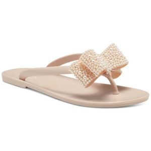 I.N.C. International Concepts Madena Bow Jelly Sandals